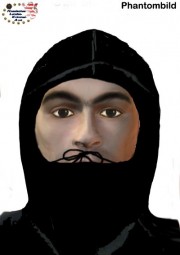 Phantombild eines Täters. Polizei Homberg (Pressemappe)/obs