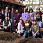 Hausteam des Umweltbildungszentrums Licherode 2012. Foto: nh