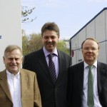 Dr. Gerald Näser zu Gast bei Horn & Bauer Folientechnik. Foto: nh