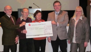 1.000 Euro Spende für den SAPV- Verein zur Speziellen Ambulanten Palliativversorgung im Schwalm-Eder-Kreis e.V. Foto: nh