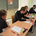 DGB-Jugend Nordhessen stellt Hiwi-Report vor. Foto: Alex S.