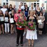 Mit Erfolg beendeten die Bäckerlehrlinge und die Bäckerei-Fachverkäuferinnen ihre Ausbildung. Die besten Prüfungen legten Julia Happel und Denise Perreten ab. Foto: Wolfgang Scholz