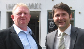 Ralf Niebeling und Dr. Michael Brodführer. Foto: nh