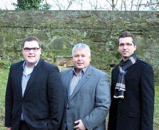 Christian Brück, Karten Schenk und Sebastian Langer (v.l.). Foto: nh