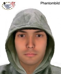 Phantombild Täter 2. Polizei Homberg (Pressemappe)/obs
