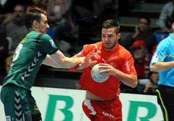 Kann Michael Allendorf am Samstag im Rückspiel seine tolle Form aus dem Final Four zeigen? Dort war er mit acht Treffern erfolgreichster Feldtoschütze. Foto: Heinz Hartung