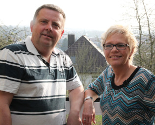 Für was Neues ist es nie zu spät: Edgar Schneider und Brigitte Hauck. Foto: me hephata130606