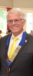 Präsident E. Ulrich Brückmann mit der Amtskette des Präsidenten. Foto: Reinhold Hocke ulrich-bruckmann130624