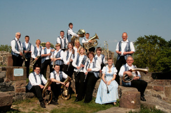 Schloßbergmusikanten aus Homberg. Foto: nh schlossbergmusikanten130814