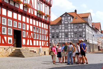 Tag des offenen Denkmals: Spezialführung in Melsungen am 8. September. Foto: nh stadtfuehrung-melsungen130828