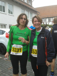 Ren(n)tiere beim Lollslauf in Bad Hersfeld dabei. Foto: nh renntiere-homberg131014