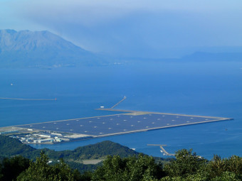 In Kagoshima wurde das größte Photovoltaikkraftwerk des Landes eingeweiht. Foto: nh OLYMPUS DIGITAL CAMERA