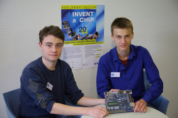 Silvio Nießner und Max Bergmann. Foto: nh vde140414