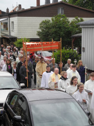 Fronleichnam in Trutzhain. Archivfoto: Wolfgang Scholz