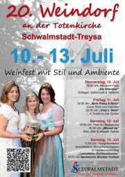 Weindorf an der Totenkirche. weindorf140627
