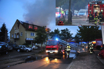Wohnhausbrand in Wabern am 6. Juli 2014. Foto: Polizei Homberg (newsroom)/obs wohnhausbrand140731