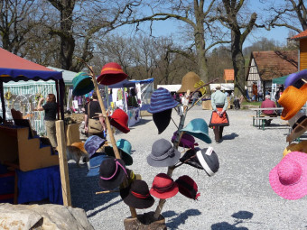 Frühlingsmarkt im Tierpark Sababurg am 2. und 3. Mai. Foto: nh