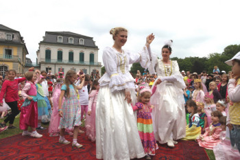 Prinzessinnentag im Schlosspark von Wilhelmsthal in Calden. Foto: Lantelme