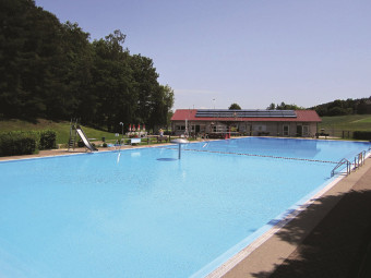 Waldschwimmbad Oberaula. Foto: nh Waldschwimmbad Oberaula