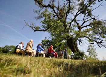 Fünfter hessenweiter „Tag für die Literatur“ setzt auf Naturerlebnisse. Foto: HR/Monika Müller 