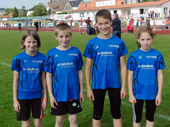 Auch die MT-Schülerinnen und Schüler konnten sich in Bebra gut in Szene setzen. Foto: nh