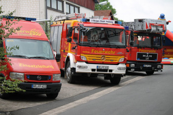 Freiwillige Feuerwehr Felsberg feierte 90-jähriges Bestehen. Foto: meb