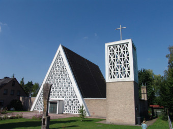 Die Wallfahrtskirche Maria Hilf. Foto: Wolfgang Scholz 