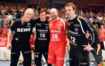  Vier MT-Abgänger (v.l.): Mikael Appelgren, Sebastian Ullrich, Heiko Grimm, Per Sandström. Foto: Heinz Hartung