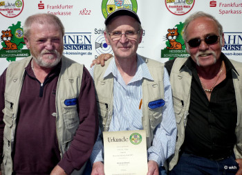 Georg („Schorsche“) Dingel, Heinrich Klimek und Walter Nöll. Foto: nh