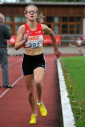 Lynn Olson sorgte für die besten Leistungen beim Saisonauftakt in der Melsunger Stadtsporthalle. Foto: Alwin J. Wagner