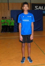 Jermaine Kothe war mit 7,4 Sekunden der schnellste Sprinter in der U14. Foto: nh