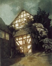 Bild "In Merzhausen" von Karl Sümmerer.