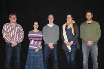 Der Projektbeirat: Andreas Ehrt, Debora Schaum, Christian Marx, Daniela Siemon und Thomas Löwer (v.l.). Es fehlt: Jürgen Werner. Foto: nh