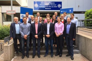 Abschluss des Studiengangs European Handball Manager an der Sporthochschule Köln. Foto: privat/nh