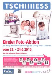 Kinder-Fotoaktion bei der Firma Ehring in Homberg am 23. und 24. Juni.