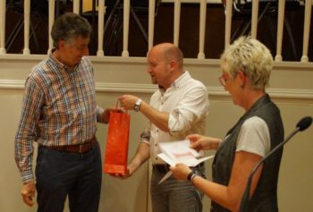 Karl Georg Simon, Jan Rauschenberg und Ulrike Hund. Foto: nh