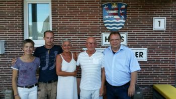 Kerstin Schwab, Florian Krey, Christa Krey, Horst Krey und Landrat Winfried Becker. Foto: nh Kerstin Schwab, Florian Krey, Christa Krey, Horst Krey und Landrat Winfried Becker. Foto: nh