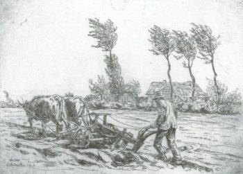 Der Pflüger von Heinrich Otto. Quelle: Willingshausen Touristik Betriebsgesellschaft mbH Der Pflüger von Heinrich Otto. Quelle: Willingshausen Touristik Betriebsgesellschaft mbH