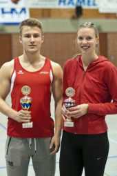 Die Pokalsieger 2016: Jan Ullrich und Katharina Wagner. Foto: nh