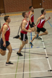 Zielfoto im 50-Meter-Sprint der Männer. Foto: nh