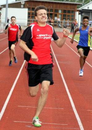 Christian Schulz, dessen kämpferische Qualitäten im 800m-Lauf geschätzt und gefürchtet sind. Foto: Lothar Schattner