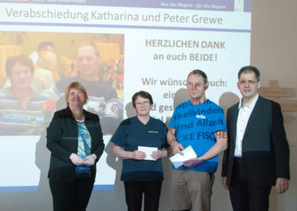 Christina Ehring, Katharina Grewe, Peter Grewe und Ralf Ehring (v.l.). Foto: nh