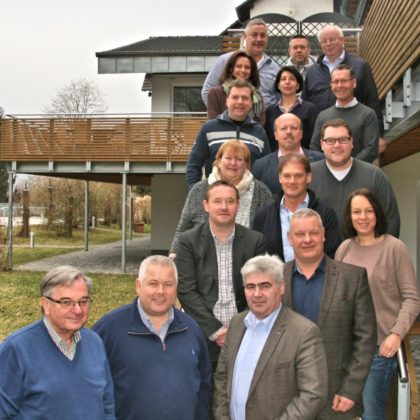 Die Teilnehmer der CDU-Klausurtagung mit Bürgermeister Stefan Pinhard. Foto: nh Die Teilnehmer der CDU-Klausurtagung mit Bürgermeister Stefan Pinhard. Foto: nh