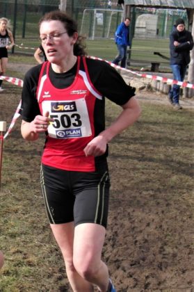 Luise Zieba quälte sich mit einem grippalen Infekt beim Crosslauf in Ohrdruf. Foto: nh