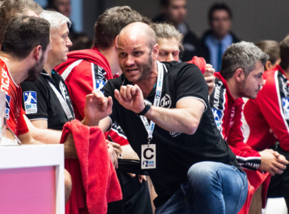 Der neue Chefcoach der MT Melsungen Bundesliga-Handball, Heiko Grimm. Foto: Alibek Käsler