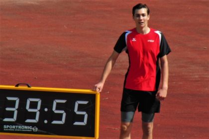 Bei Yannick Schleider hät der Aufwärtstrend nach dem Ostertrainingslager in Italien weiter an. Foto: nh