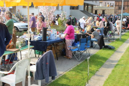 Flohmarkt in Melsungen am 27. Mai 2018 von 10 bis 16 Uhr. Foto: nh