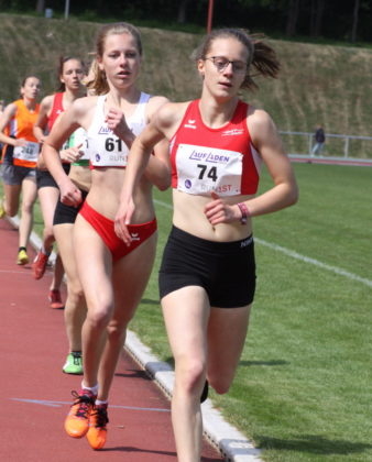 Eine starke Vorstellung bot die 17-jährige Lynn Olson als Siegerin der W20 mit 2.26,90 Minuten. Foto: nh