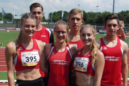 Dieses Quintett vertrat die Farben der MT Melsungen in Fulda hervorragend. Foto: nh