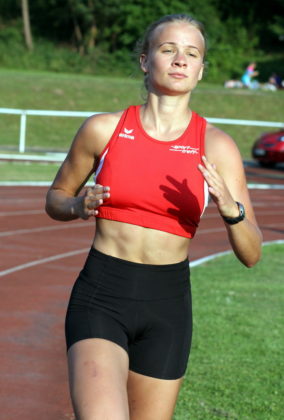 Mit 2:28,27 Minuten lief die 19-jährige Sophie Wagner die Tagesbestzeit. Foto: nh